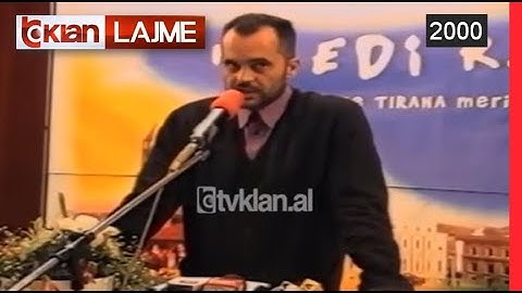 Edi Rama: Ju premtoj nje Tirane te bashkejeteses qytetare (12 Shtator 2000)