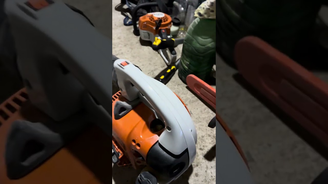 Astăzi vreau să vă prezint drujbele și pornirea lor  | 