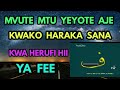 MVUTE MTU YEYOTE AJE KWAKO HARAKA SANA MPENZI MKE MUME N K KWA HERUFI HII YA FEE No1