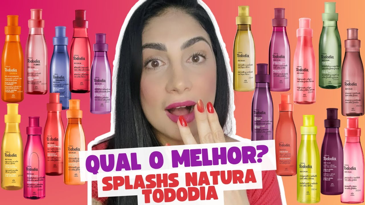 QUAL O MELHOR? Body Splash Natura Tododia COMPARATIVO COMPLETO