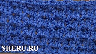 Простой и интересный узор спицами. Урок 31 Простой и интересный узор спицами. Урок 31
