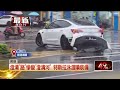 高雄澄清「路」慘變「湖」 後勁溪暴漲遭淘空路基