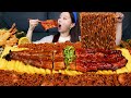 오동통 장어 💦 불닭 &amp; 데리야끼 구이와 새로나온 불닭 야끼소바까지 먹방 레시피 Giant Grilled Eel Fire Noodles Mukbang ASMR Ssoyoung