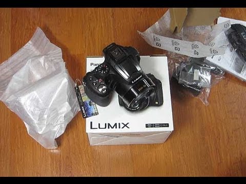 Panasonic  Lumix DMC-FZ70 unboxing