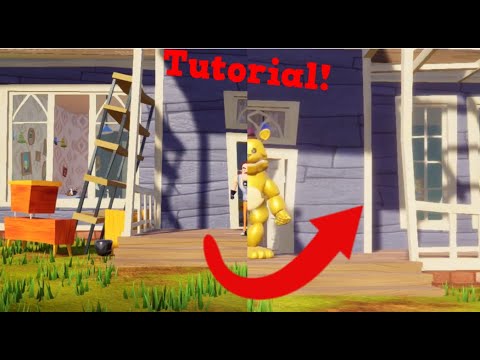 How to get the Fredbear Mod in Hello Neighbor