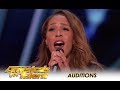 Glennis Grace: STUNNING 39-Year-Old Singer Tribute To Whitney Houston! | America's Got Talent 2018