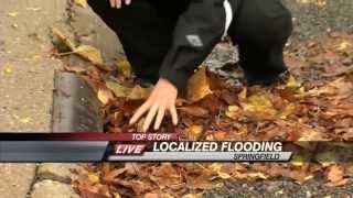 Clogged Storm Drains Cause Flooding