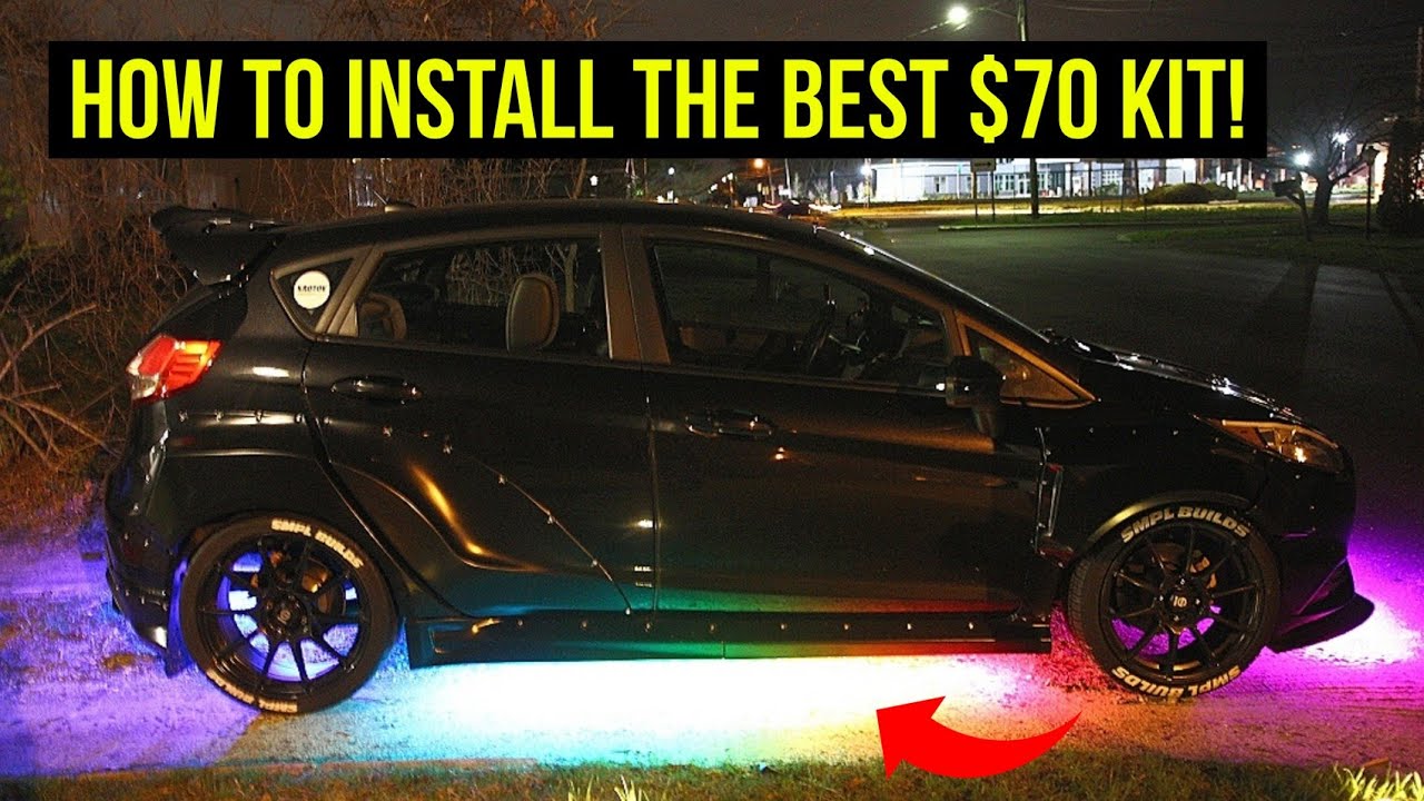 How To Install Under Glow For $70!! (Color Chasing)