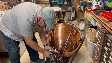 Installing a Planet Tuning Gauge on a Timpani