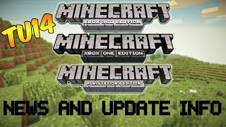 Minecraft PS3 - PS4 - Xbox One and TU14 News and Information