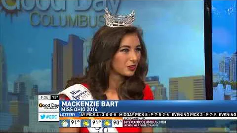 SATURDAY: Miss Ohio: Mackenzie Bart