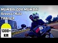 Mumbai-Goa-Mumbai Scooter Ride | Trailer | Yamaha Ray ZR