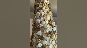 #shorts #letsmakeitacademy #diy #creative #christmas #button #vintage #gorgeous #handmade #crafts