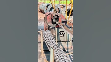 Shear rebar - mechanized power to work