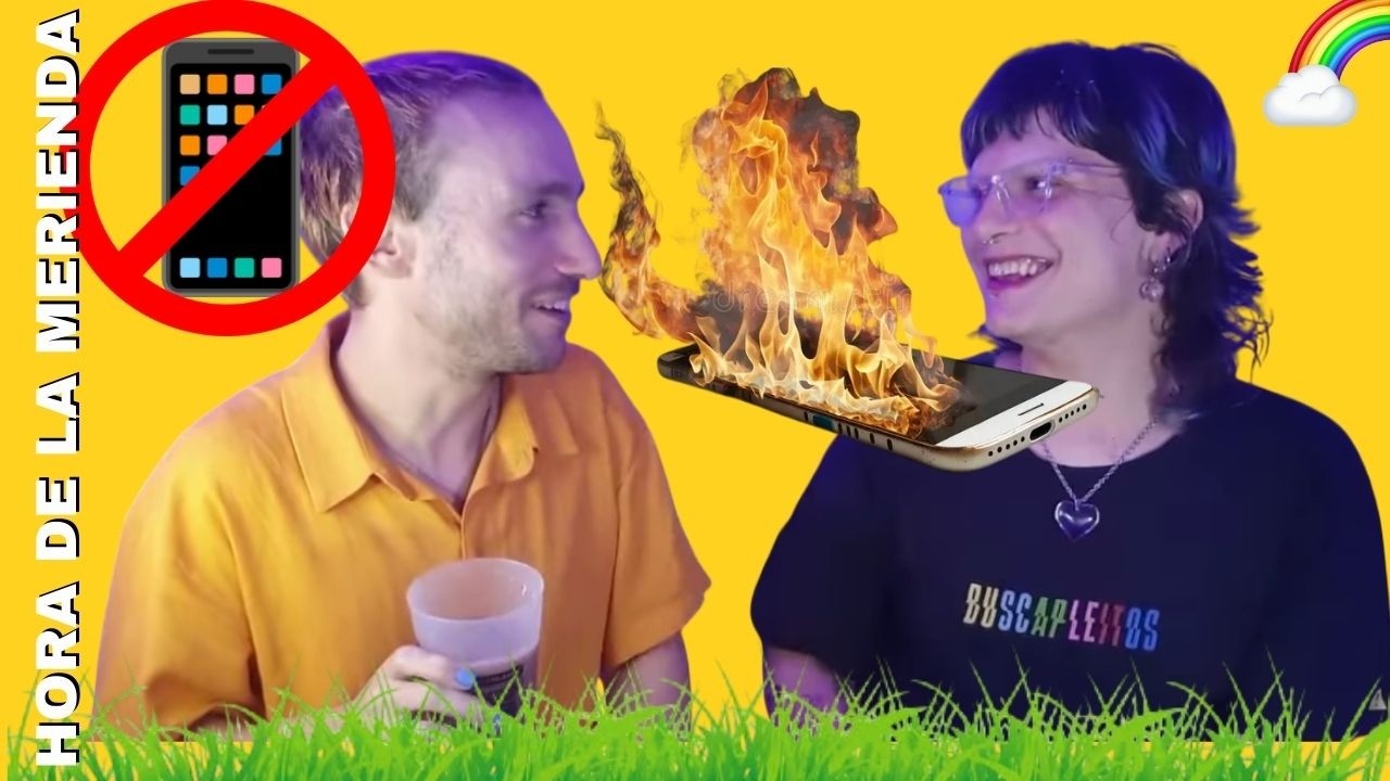 Lichi y Dani CONTRA los CELUS📵 #HoraDeLaMerienda