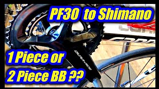 PF30 BB to Shimano Crankset Conversion