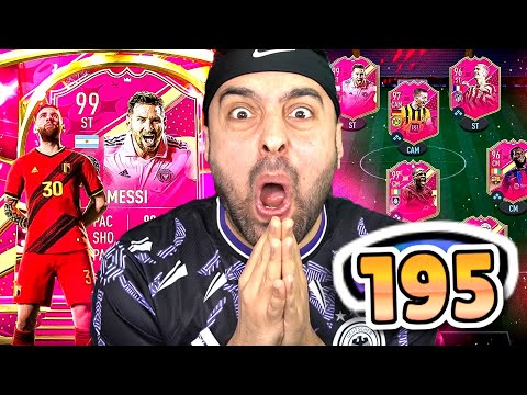 99 PEMBE MESSİ İLE 195 FUT DRAFT CHALLENGE 2023 !