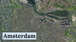 GEOGRAPHY OF AMSTERDAM in 1 minute 🗺️