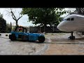 Lego plane crash