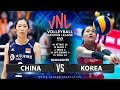 China vs Korea | Highlights | Women's VNL 2019