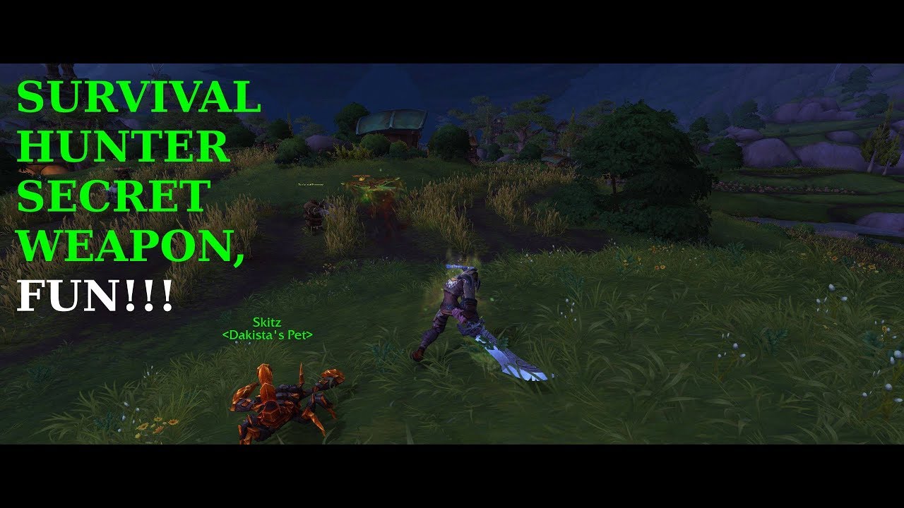 Survival's secret weapon, FUN! | WoW BFA