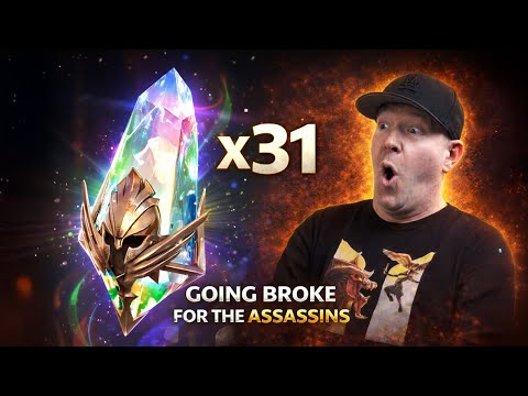 Going Broke For Assassins - 31 Prism Shards - Raid: Shadow Legends - Rsl