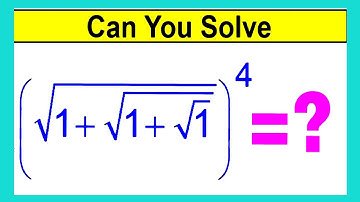 Can you solve this square root? Olympiad Math Question.