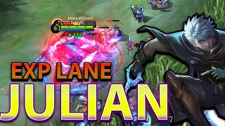 Julian on Exp lane? You need to consider this | Build Top 1 Global Julian ~ MLBB