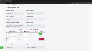 How to Create E-commerce Invoice | Create & Download Invoices Easily 🛍️💻