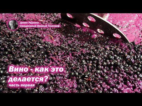 Вино - как это делается? Часть 1