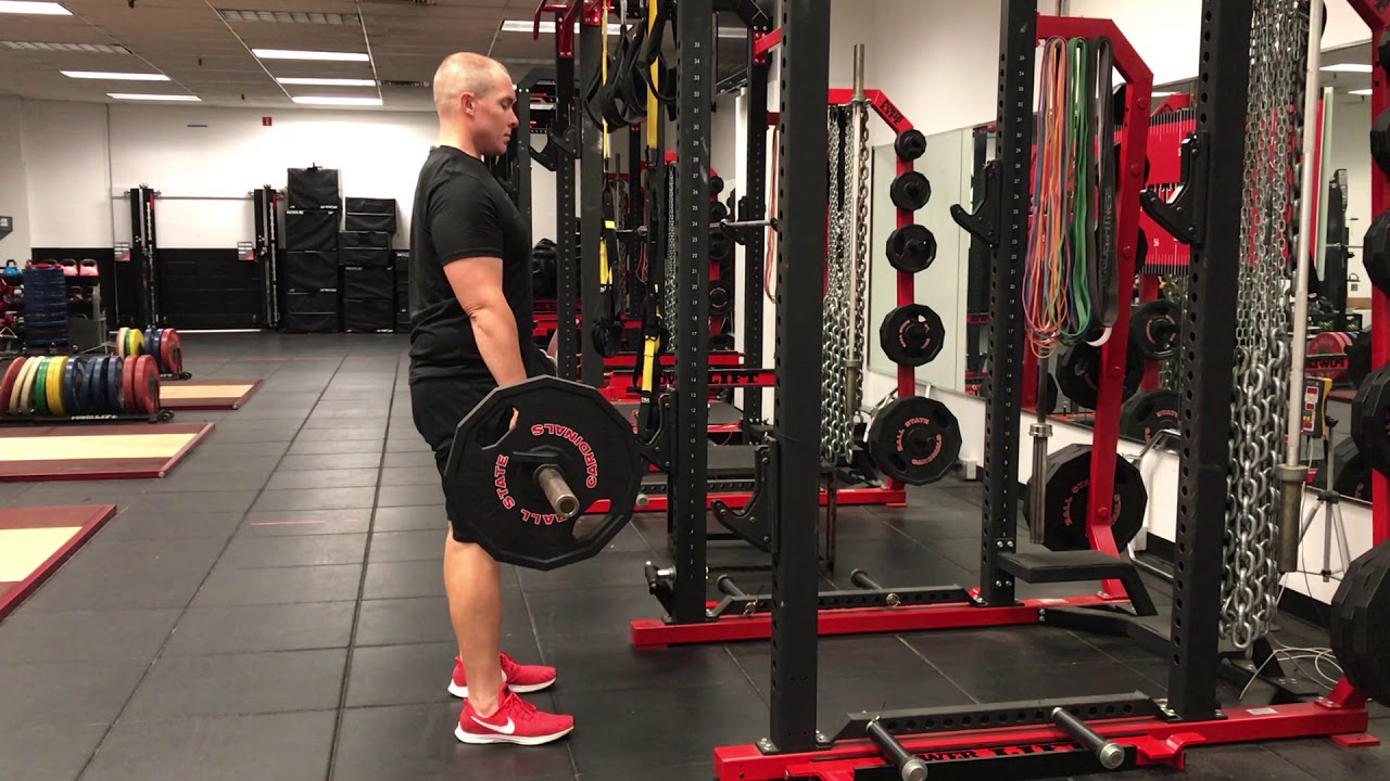 Barbell RDL - YouTube