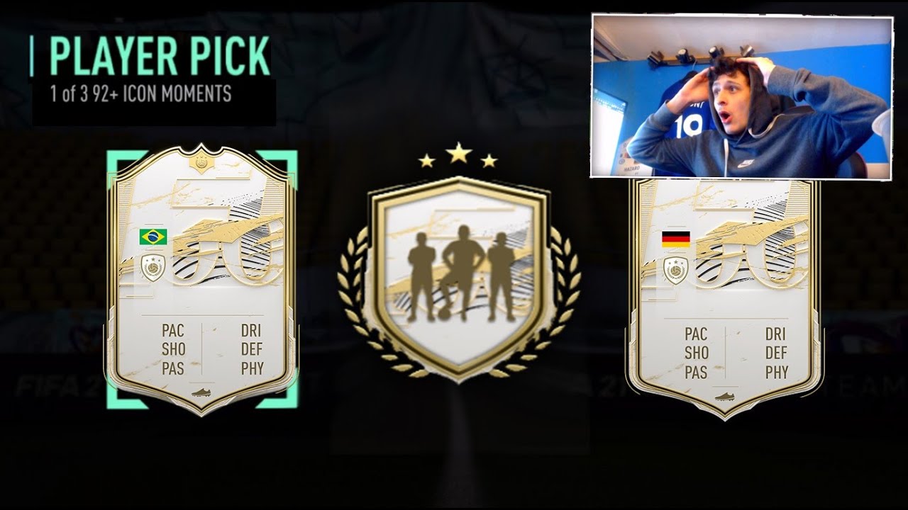 WOW... MY 92+ ICON MOMENTS PLAYER PICK! 