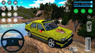 Modifiyeli Şahin (Tofaş) Offroad Araba Simülatörü - Şahin Araba Oyunu #40 - Android Gameplay screenshot 1