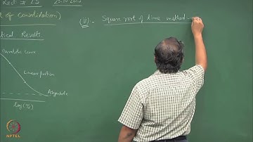 Week 12: Lecture 28:  Coefficient of consolidation