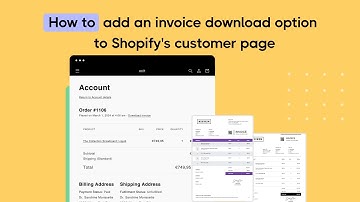 How to add an invoice download option to Shopify