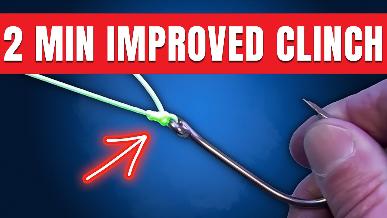 Improved Clinch Knot Uncover The Power of the Best Fishing Knot! YouTube