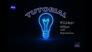 Flickering Bulb Effect in After Effects | Easy Expression Tutorial ✨