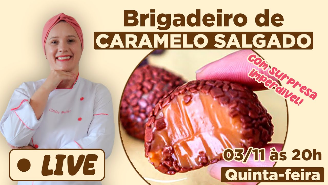 Brigadeiro de CARAMELO SALGADO