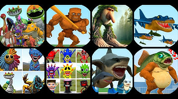 Nextbots | All Tung Tung Tung Sahur vs Bombardino Crocodilo , Brr Patapim vs Tralalero Tralala