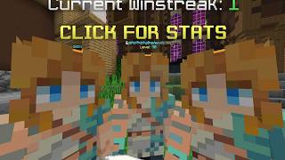 British man who talks to himself while on the Hypixel network plays bedwars.