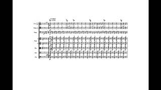 6.- Uf dem Anger, Tanz (Carmina Burana - C. Orff) Score Animation