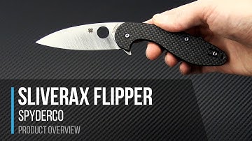 Spyderco Sliverax Compression Lock Flipper Overview