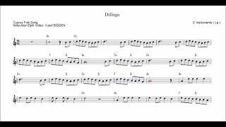 Dillirga - Nota Akor Eşlik - C Instruments ( La ) Dillirga - Nota Akor Eşlik - C Instruments ( La )