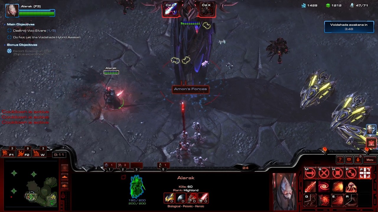 StarCraft 2 Co-op – Alarak & Karax Protoss Power | Scythe of Amon Brutal