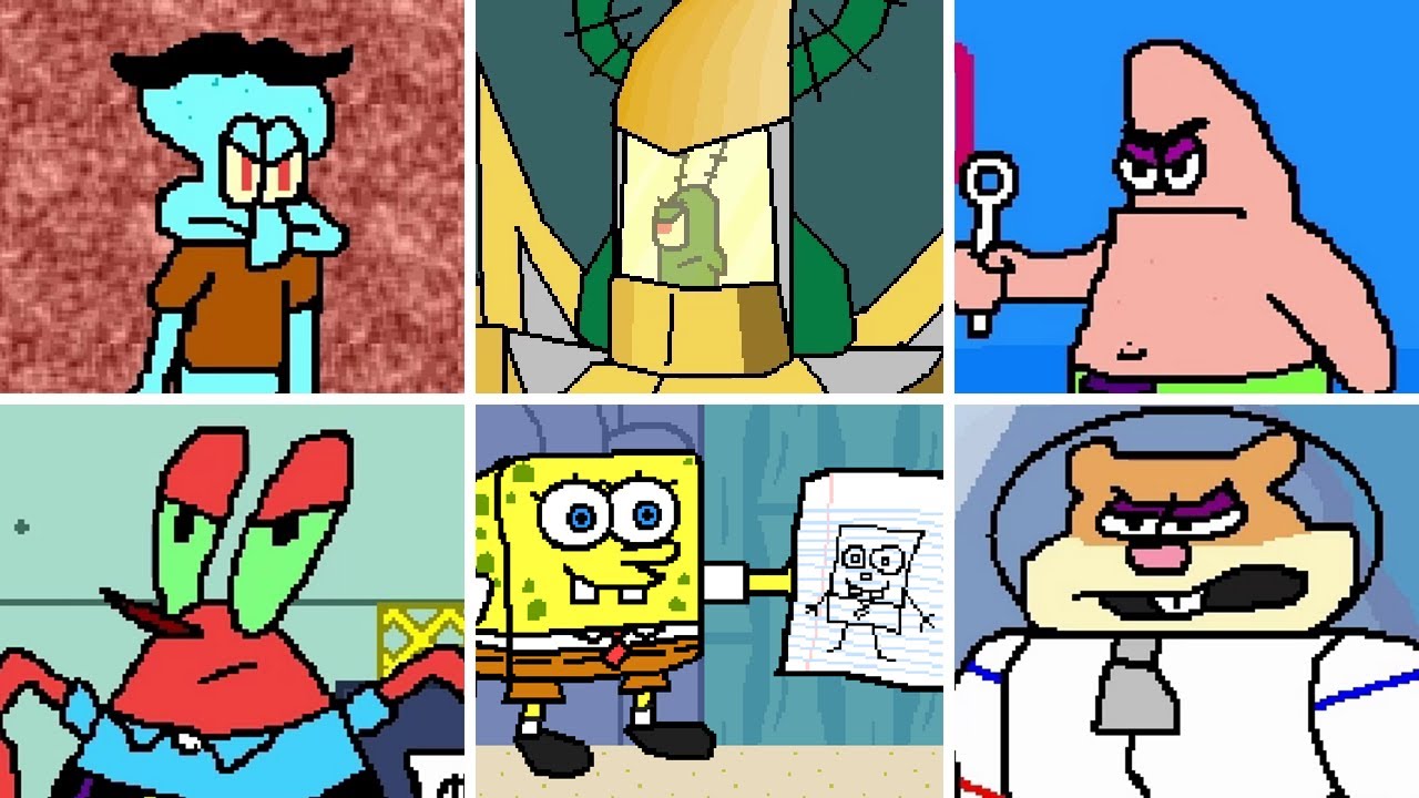 Doodlebob and the Magic Pencil(2008) - All Bosses + No Damage + Ending