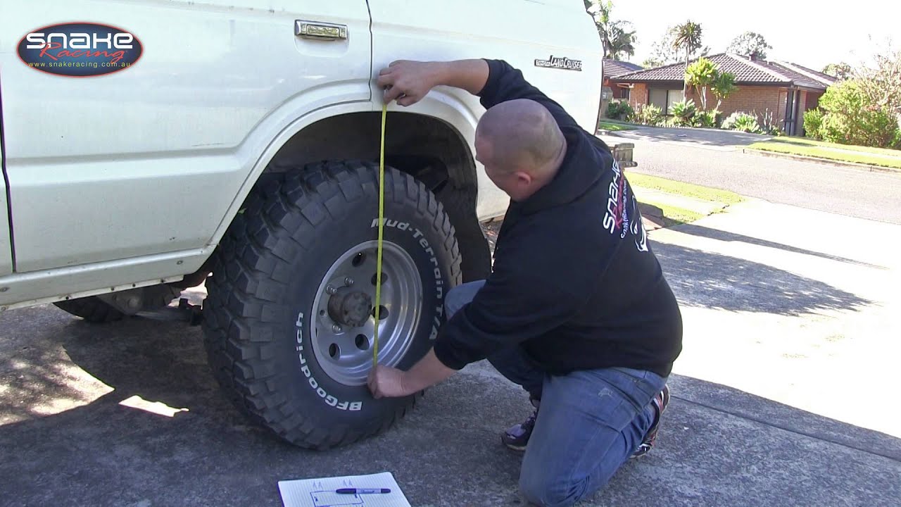 How To Measure The Height Of Your 4X4 - Snake Racing