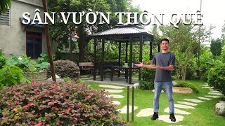 Mẫu Sân Vườn Đẹp ở Nông Thôn Cực Đẹp Tiết Tiệm Chi Phí | Sân Vườn Đẹp | Koji Landscape