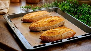 I don't buy bread anymore! The new perfect recipe for quick bread