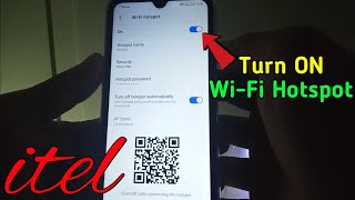How to Turn ON Wi-Fi Hotspot in itel S15 screenshot 3