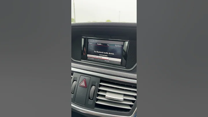#bluetooth conection mercedes e class amg